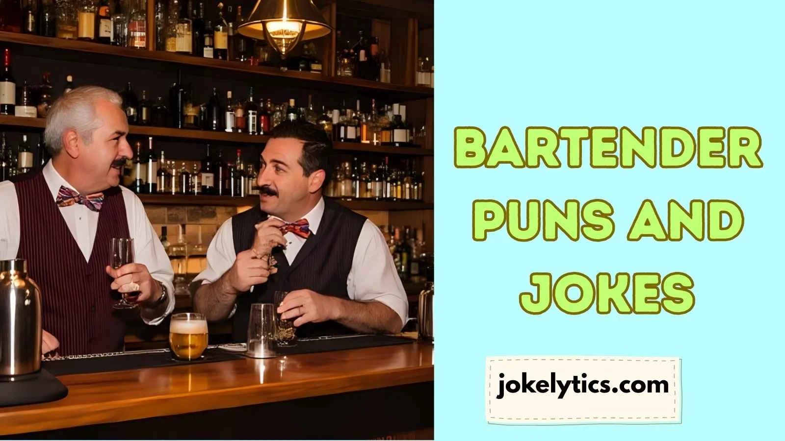 155+ Bartender Puns and Jokes That Shake Up Laughs! (2025)
