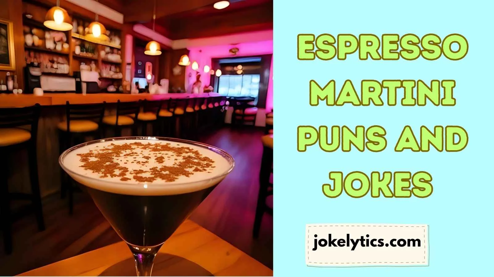 Espresso Martini Puns and Jokes