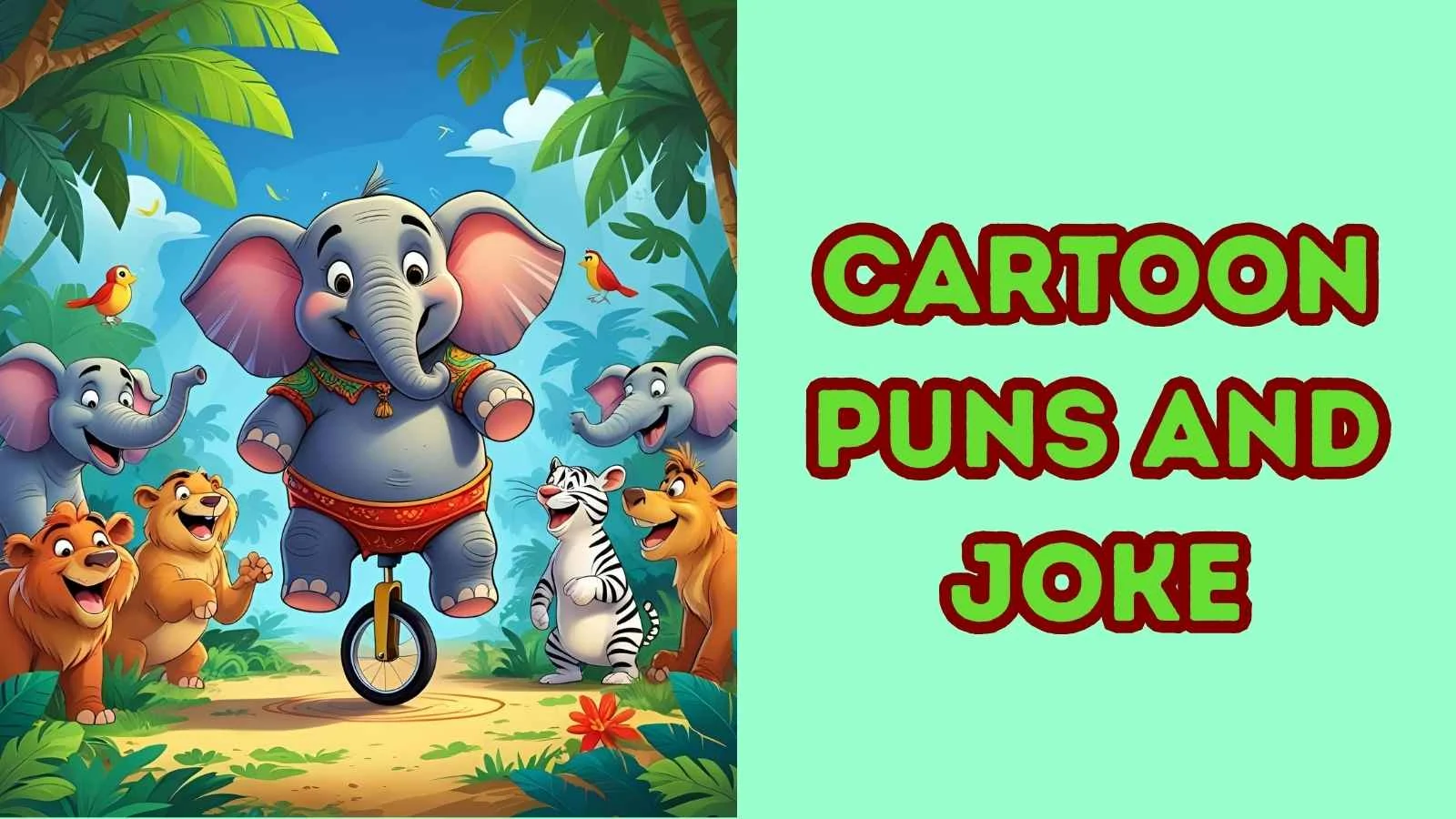 Cartoon Puns and Joke