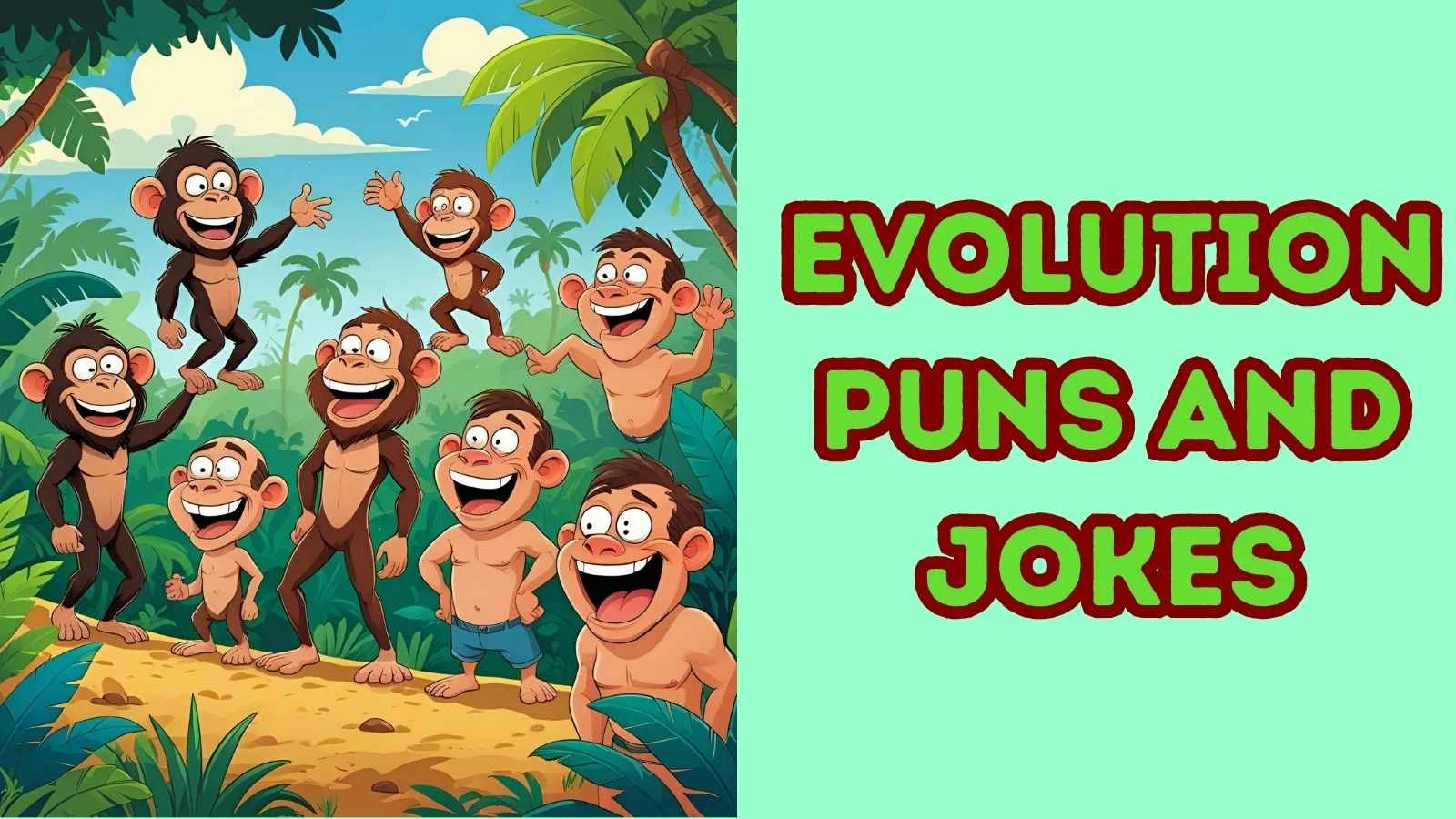Evolution Puns and Jokes