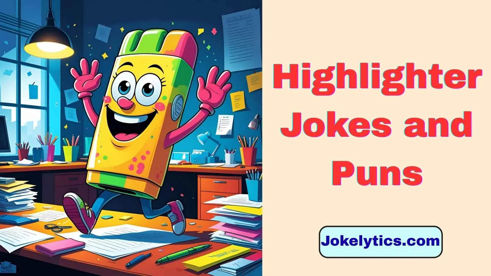 145+ The Brightest Highlighter Jokes and Puns to Make You Glow with Laughter 🌟(2025)