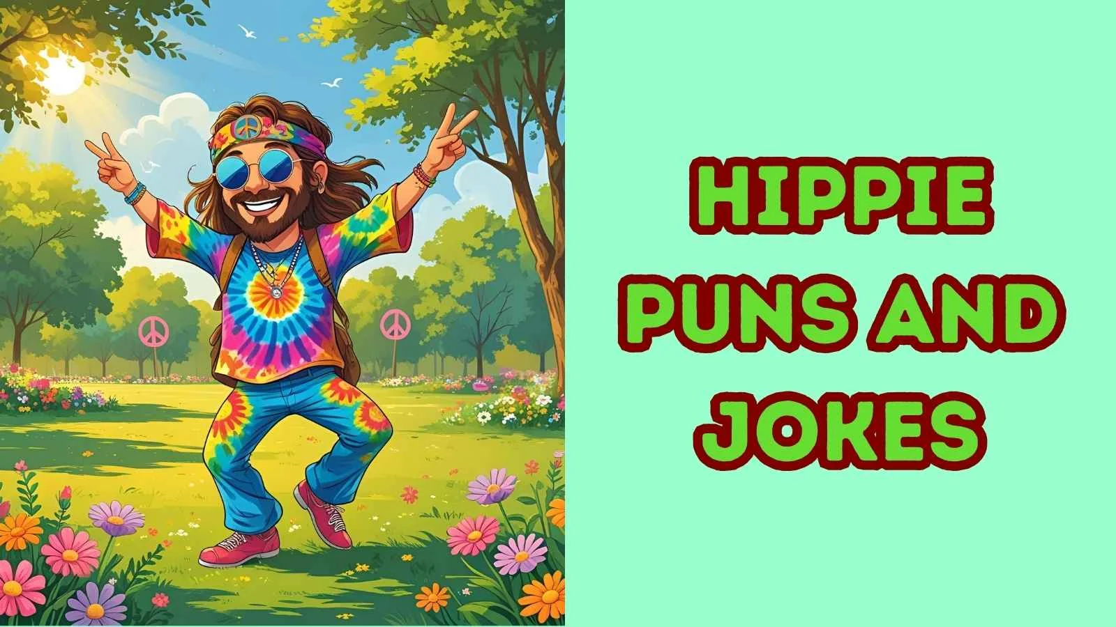 155+ Hippie Puns and Jokes for Peace-Loving Laughs ✌️ (2025)