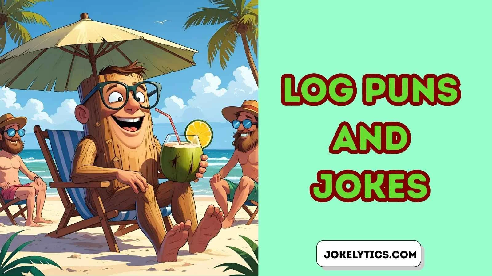 Log Puns and Jokes