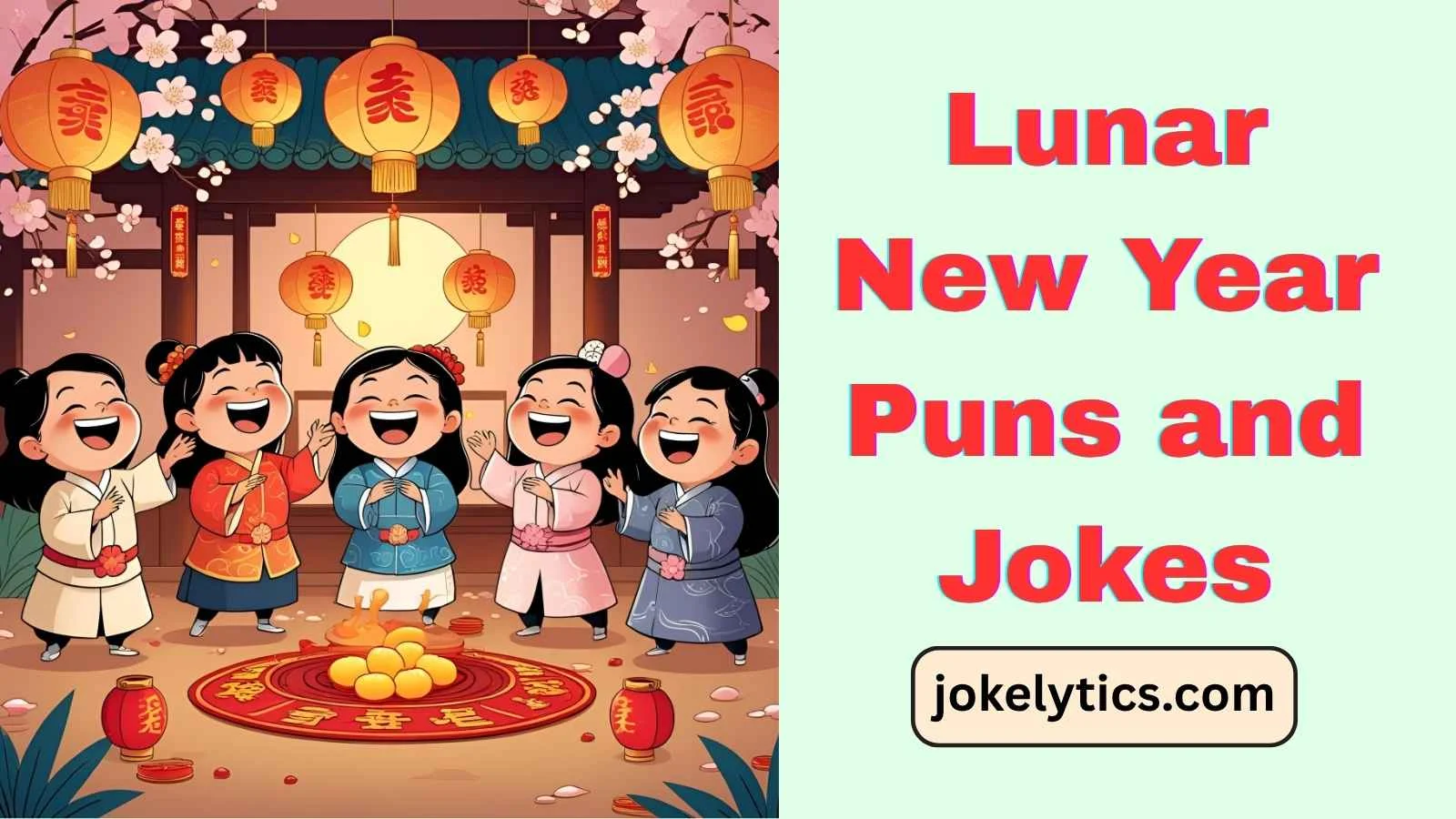 143+ Lunar New Year Puns & Jokes 🐉 That’ll Crack You Up Hilariously 2025