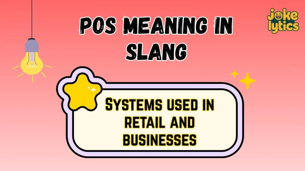 Different Meanings of POS in Other Fields