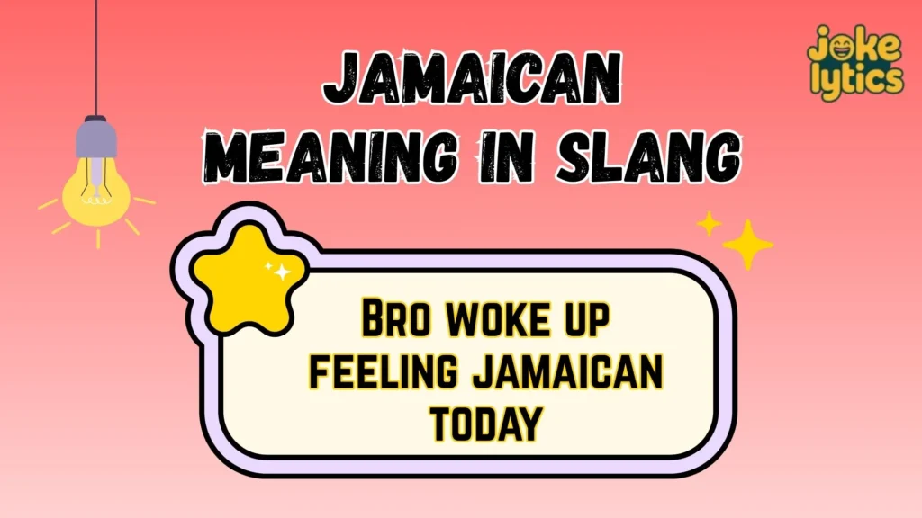 Examples of Jamaican in Real Chat Situations