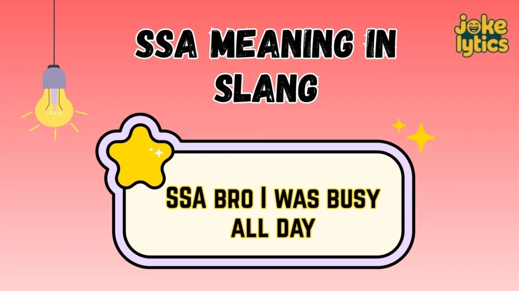 Examples of SSA in Real Chat Situations