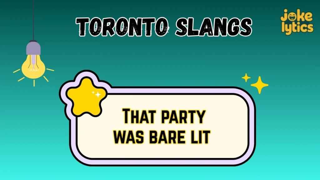 Examples of Toronto Slangs in Real Chat Situations