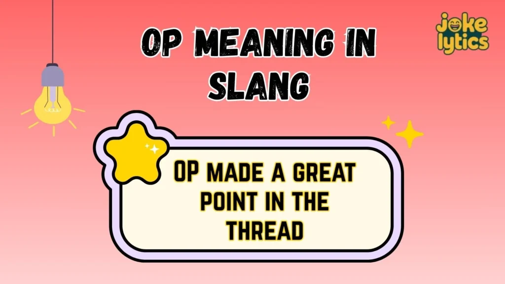 How People Use OP in Daily Conversations