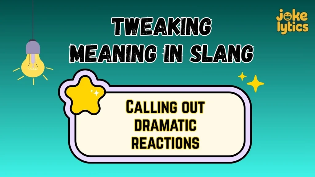 How People Use Tweaking in Daily Conversations