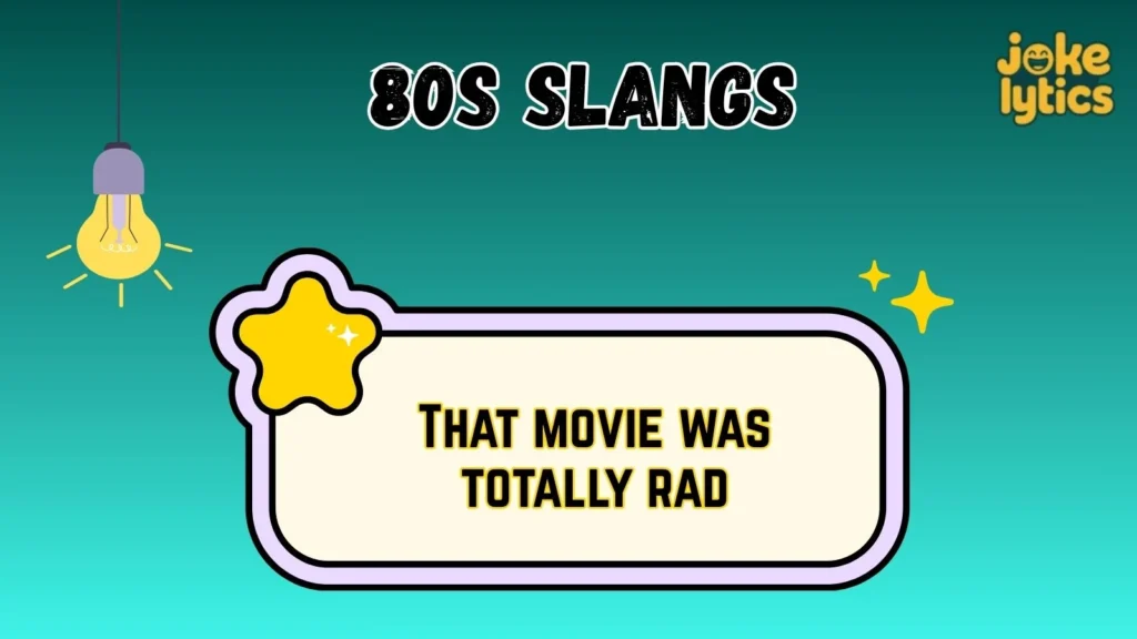 How People Used 80s Slangs in Daily Conversations