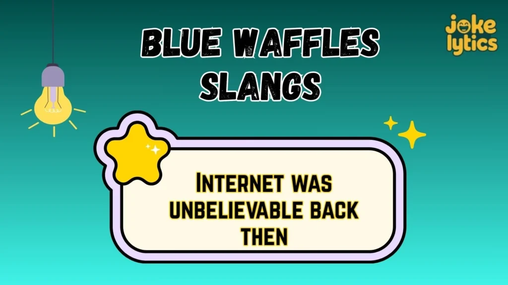 How to Reply When Someone Says Blue Waffles