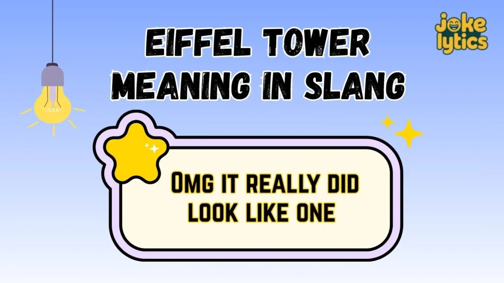 How to Reply When Someone Says Eiffel Tower