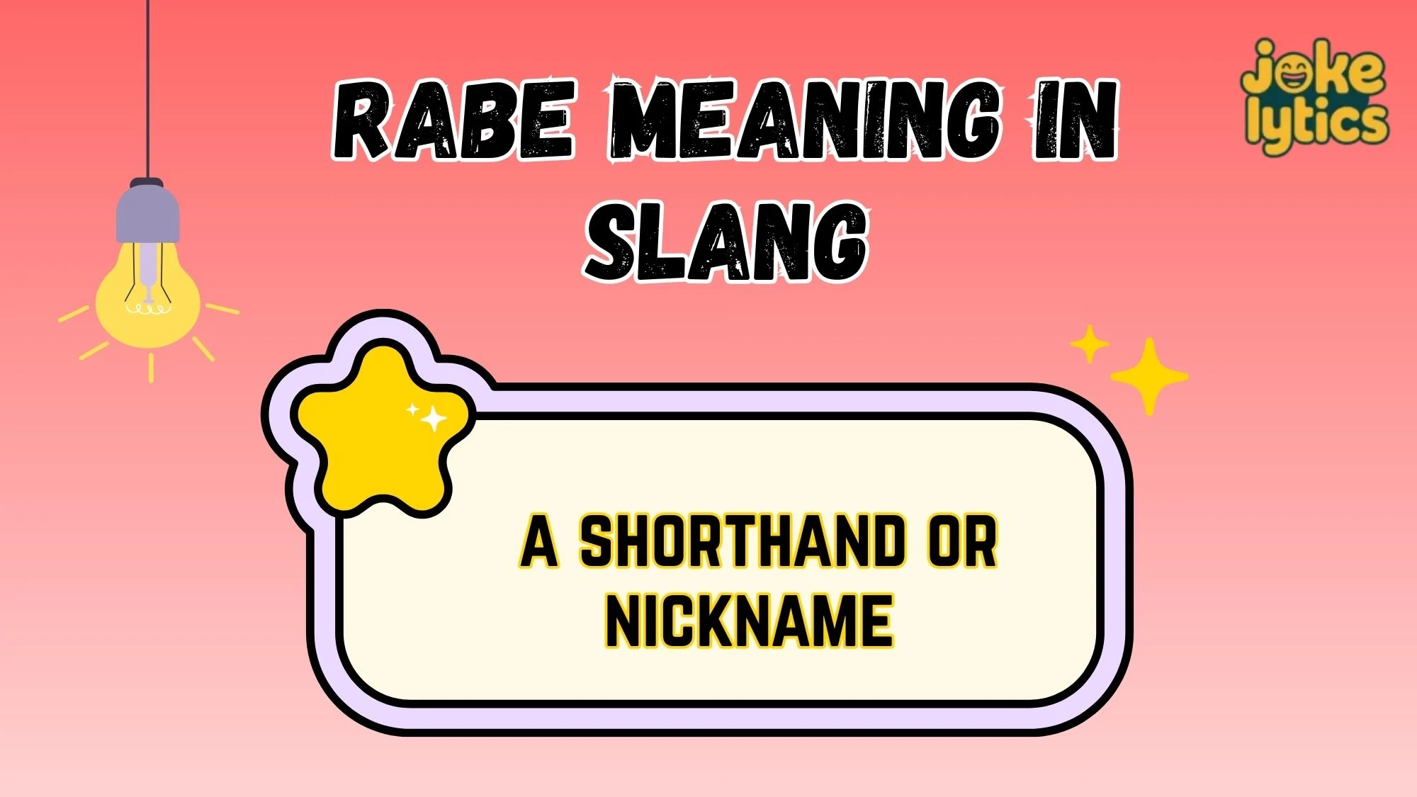 Rabe Meaning in Slang
