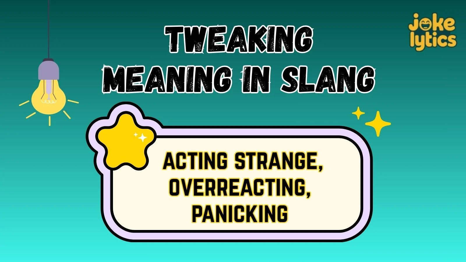 Tweaking Meaning in Slang