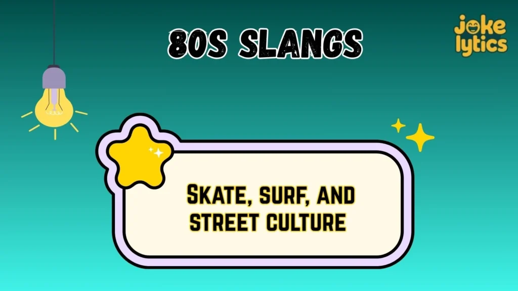 What Are 80s Slangs