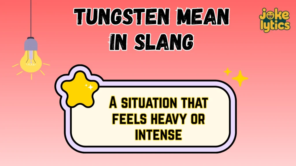 What Does Tungsten Mean in Text and Chat